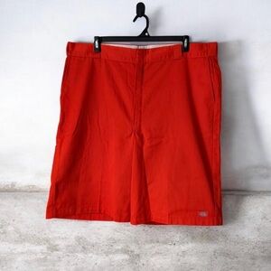 Dickies “ Vintage” 70’s Orange Chino Shorts. Long Men’s 44